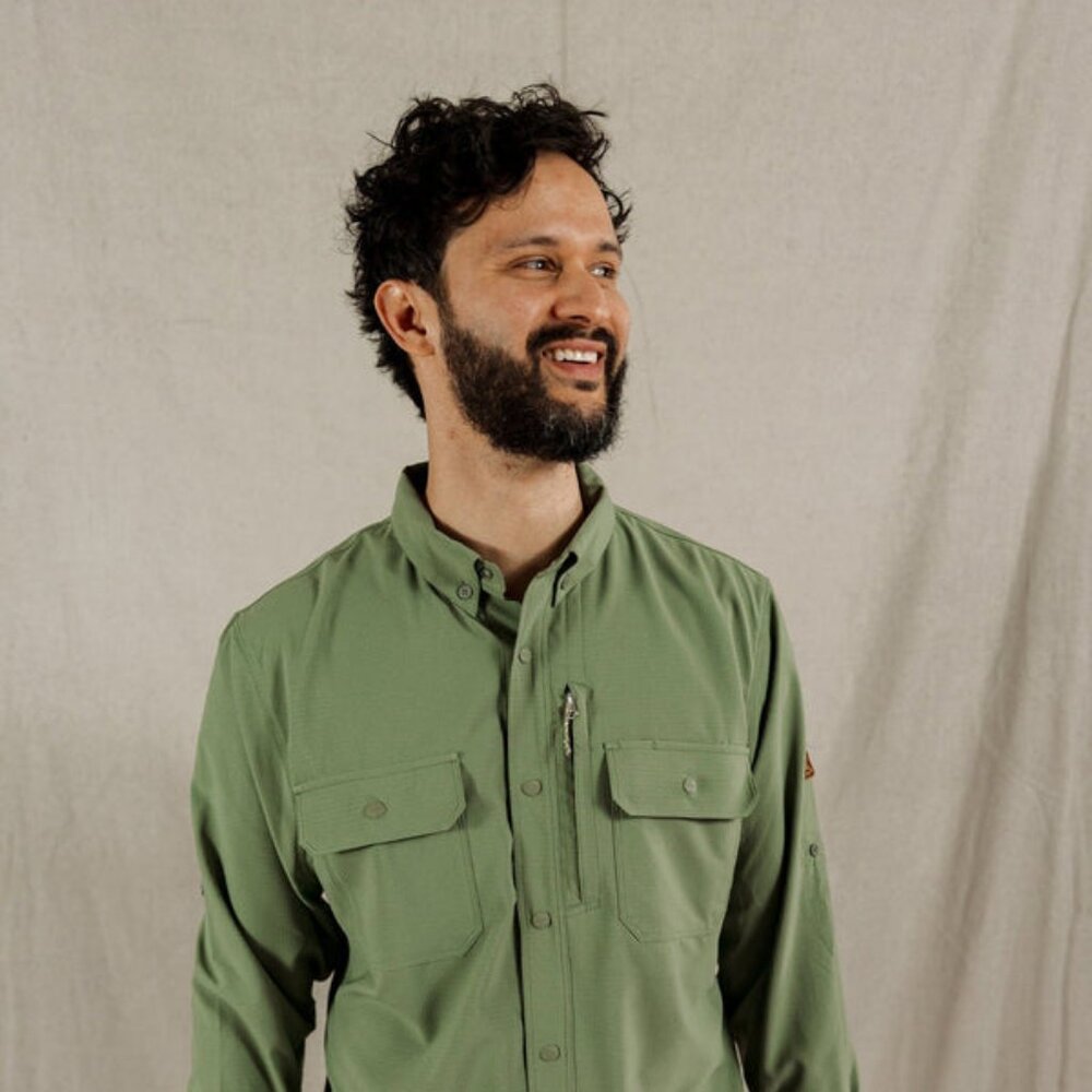 LIVSN Creek Shirt - Flora - Large